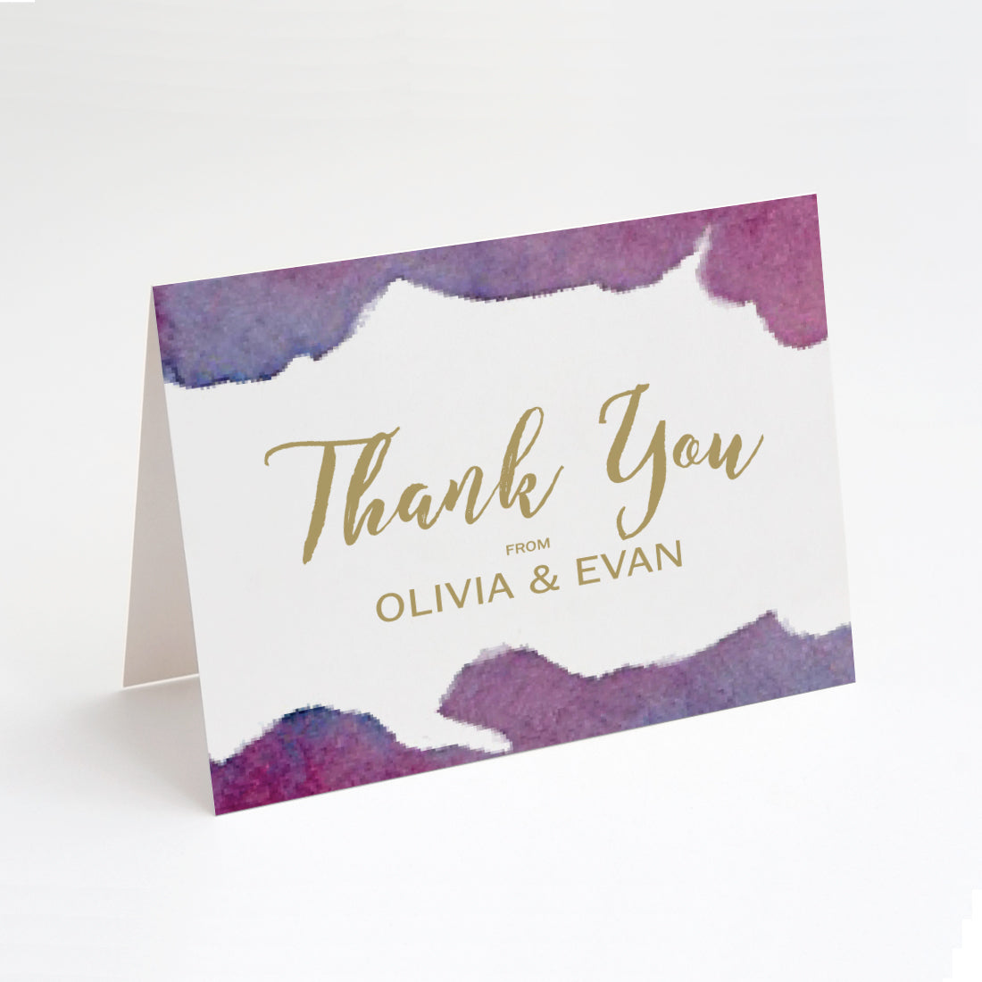 Geometric Watercolor Note Cards