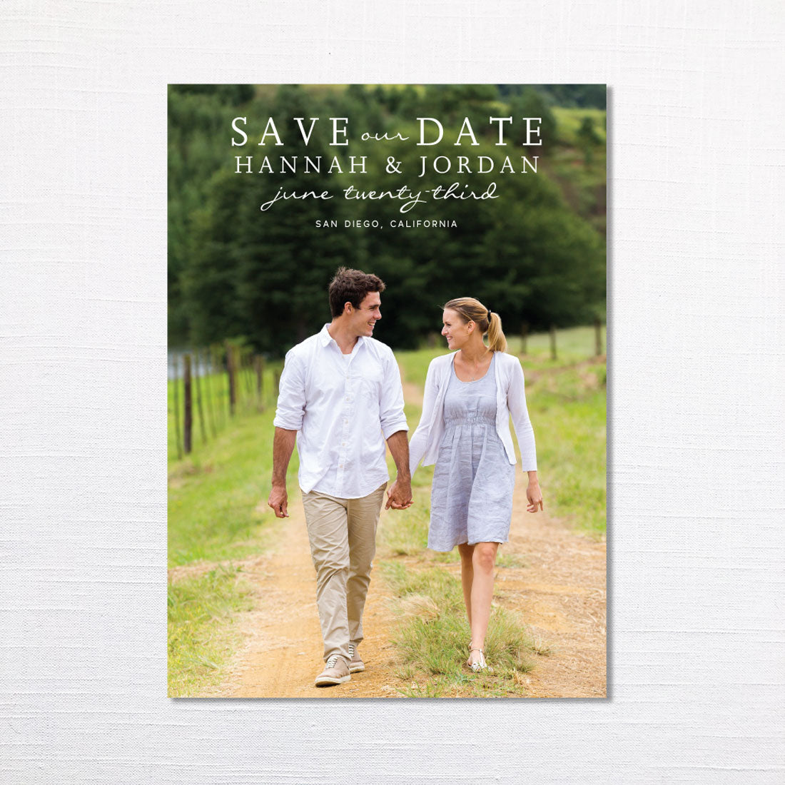 Hannah Photo Save the Date