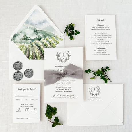 Classic Crest Wedding Collection