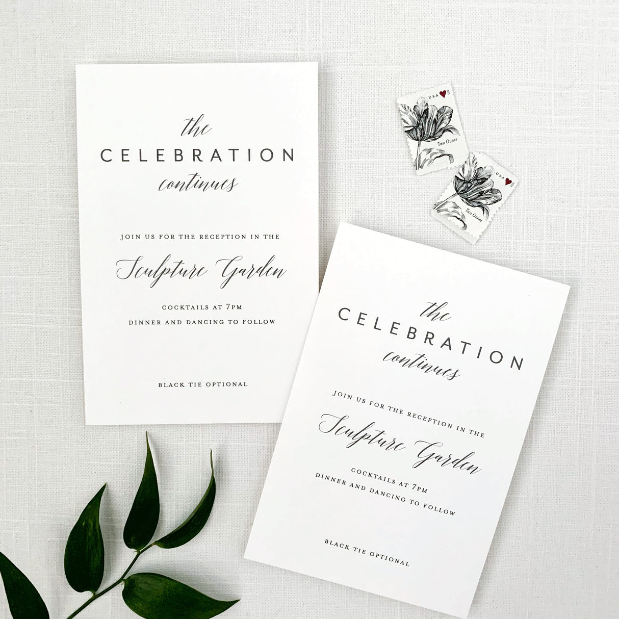 wedding invitation reception insert cards