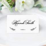 Classic Wreath Place Cards or Escort Cards