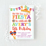Fiesta Birthday Invitation