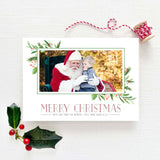 Greenery Christmas Holiday Cards