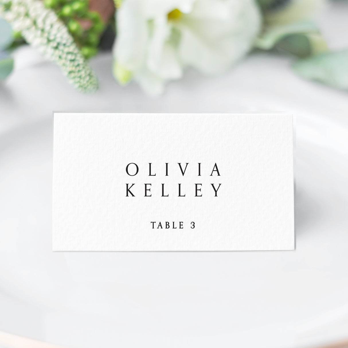 Modern Elegance Place Cards or Escort Cards