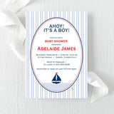 Nautical Sailboat Invitations