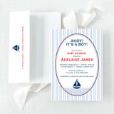 Nautical Sailboat Invitations