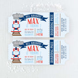 Train Birthday Invitation