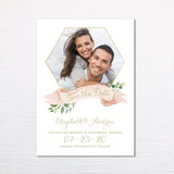 Geometric Banner Save the Date