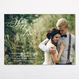 Greenery Vine Photo Save the Date