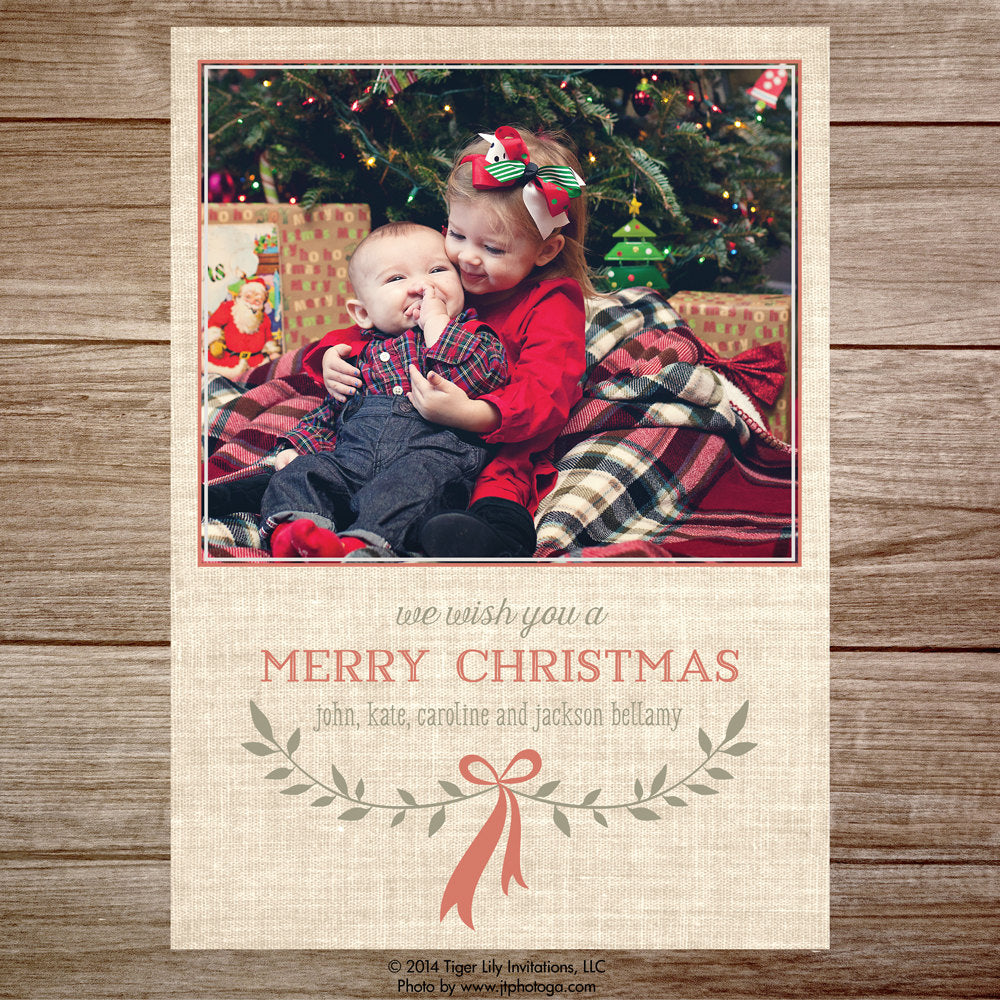 Country Greetings Christmas Holiday Cards